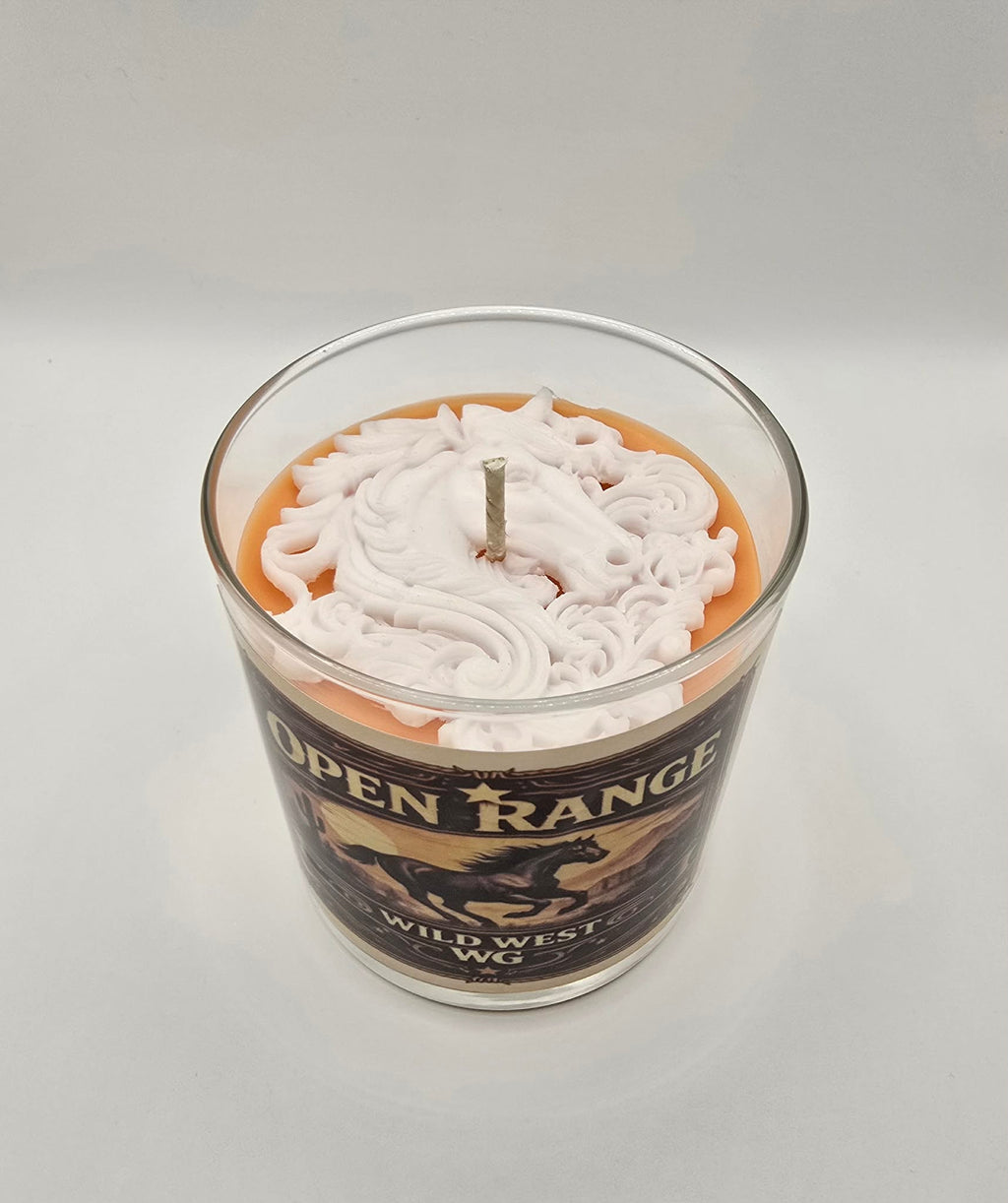 Open Range Glass Candle